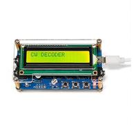 Decodificatore di codice Morse CW aggiornato, completo di custodia e display LCD digitale. Kit di addestramento