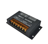 Decodificatore DMX512 Driver dimmer LED Controller RGBW DMX-512 3 Controller decodificatore a 4 canali Dimmer for RGB RGBW LED Light Strip 3-4 CH * 8A(NEW 3-4CH)