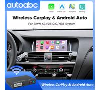 Decodificatore wireless per funzioni CarPlay e Android Auto per BMW NBT CIC System X3 F25 G01 AirPlay Car Play con collegamento specchio OEM