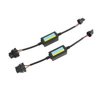 Decodificatori Luci di Segnalazione da 2 Pezzi 12V 8W, Decodificatore Anti Sfarfallio con Cancellazione Errori Luci di Retromarcia per Luci con Presa 7440