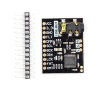 Decodificatori PCM5102 Scheda di formato modulo lettore PCM5102A Scheda audio digitale PCM5102A con convertitori di uscita audio da 3,5 mm Strumento di ingegneria elettronica