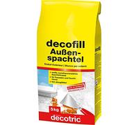 Decotric DECOFILL AUSSENSPACHTEL Stucco ruvido 10 mm parete esterni interni 5 KG