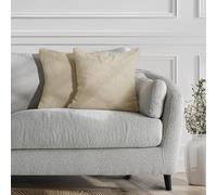 DecoKing Henry 58367-2 federe per cuscini da 45 x 45 cm, in microfibra, con chiusura lampo, colore: beige