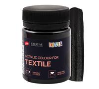 Decola - Colore Nero - Colori per Tessuti Permanent Schwarz Single Color Regular