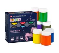 Decola Colori seta batik set, 9x50ml pittura tessile lavabile
