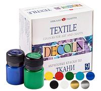 Decola Colori tessuti set, 9x20ml resistenti lavaggi in lavatrice