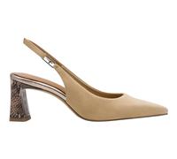 Tamaris décolleté slingback da donna con tacco a blocco beige 37 EU