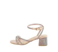 BUFFALO Sandalo beige / trasparente, Taglia 38