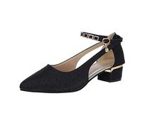 Décolleté con Tacco da Donna Punta Chiusa Mary Jane Scarpe Decolte Comode Primavera Sexy Sandali con Tacco Slip-On Sposa Scarpe da Ufficio per Affari E Lavoro Offerta Tacchi a Spillo Scarpe da Sposa