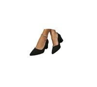 Décolleté da Donna con Tacco Grosso a Punta Scarpe da Abito Classiche con Tacco Alto Eleganti Comodi Décolleté