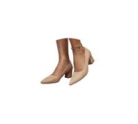 Décolleté da Donna con Tacco Grosso a Punta Scarpe da Abito Classiche con Tacco Alto Eleganti Comodi Décolleté
