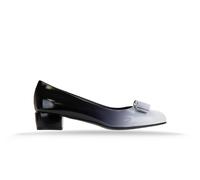 Ferragamo - Décolleté con Fiocco e Punta Arrotondata - - Shoes - Donna - Nero - 34 1/2 EU