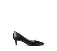 Décolleté in pelle con tacco a spillo Adrienne Nero 38