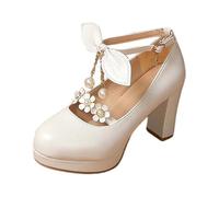 Decolleté Punta Aperta Donna,Decolleté da Sposa Donna,Eleganti Sandali Tacco Alto Design Cinturini Floreali per Tutti I Giorni Sandali Moda Punta Aperta più Scarpe da Sposa Sexy Estate Kitten