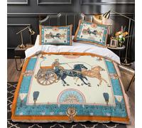 Decollo dell'aereo Set Di Copripiumino 3 pezzi ultra microfibra motivo 3D con cerniera con federe per cuscini Scena dell'aviazione moderna copripiumino for ragazzi e bambini Double（200x200cm）