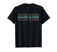 Decolonizzare Il museo Patrimonio dei nativi Americani Retro Maglietta