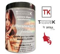 Decolorante 9 TONI MANO LIBERA 500 gr TK Diffitalia cristallizza evita macchie
