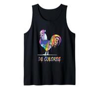 DeColores Cursillo Rainbow Rooster Cattolico Canotta
