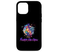 DeColores Cursillo Rainbow Rooster Cattolico Custodia per iPhone 12/12 Pro