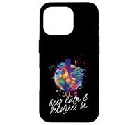 DeColores Cursillo Rainbow Rooster Cattolico Custodia per iPhone 16 Pro