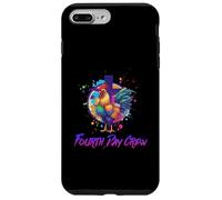 DeColores Cursillo Rainbow Rooster Cattolico Custodia per iPhone 7 Plus/8 Plus