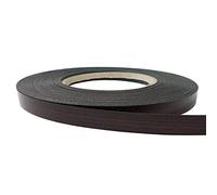 DecoMeister Bordo per Mobili Termoadesivo 21mm x 5m - Nastro in Melamina per Mensole e Tavoli - Bordatura in melaminico con adesivo termofusibile - Applicazione con Ferro da Stiro - Castagno Wengé