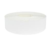 DecoMeister Bordo per Mobili Termoadesivo 40mm x 5m - Nastro in Melamina per Mensole e Tavoli - Bordatura in melaminico con adesivo termofusibile - Applicazione con Ferro da Stiro - Bianco Artico