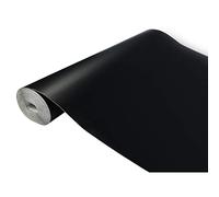DecoMeister Lavagna adesiva a gesso Pellicola autoadesiva Pellicole murale, facile da applicare, per disegnare con gesso 45x200 cm Nero ardesia