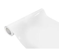DecoMeister Pellicola Adesiva Auto 100x1000 cm - Vinile Wrapping Termoformabile Anti-Bolle e AntiGraffio - Film Protettivo UV per Carrozzeria, Bici, Arredamento - Interno ed Esterno - Bianco Lucido