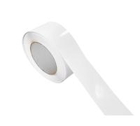 DecoMeister Pellicola Adesiva Auto 5x500 cm - Vinile Wrapping Termoformabile Anti-Bolle e AntiGraffio - Film Protettivo UV per Carrozzeria, Bici, Arredamento - Interno ed Esterno - Bianco Lucido