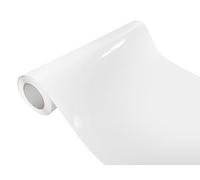 DecoMeister Pellicola Adesiva Auto 75x50 cm - Vinile Wrapping Termoformabile AntiGraffio - Pellicola Protettiva UV per Carrozzeria e Arredamento - Interno ed Esterno - Bianco Lucido