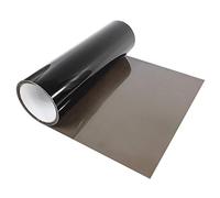 DecoMeister Pellicola Fari Auto 30x150 cm - Pellicola Oscurante e Protettiva per Fanali Anteriori e Posteriori - Adesiva e Termoplastica per Auto - AntiGraffio e Resistente ai Raggi UV - Nero Chiaro