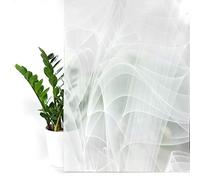 DecoMeister Pellicola Statica per Finestre 45x150 cm - Pellicola per Vetri Decorativa in PVC Perdita di Luce e Senza Colla - Facile da Applicare per Finestra e Cabina Doccia - Murano