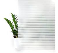DecoMeister Pellicola Statica per Finestre 67,5x150 cm - Pellicola per Vetri Decorativa in PVC Perdita di Luce e Senza Colla - Facile da Applicare per Finestra e Cabina Doccia - Effetto Persiane