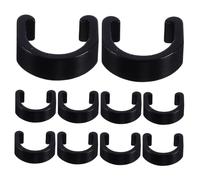 DECOMELODY 10 Kit Clip Fissaggio C Forma in per Freno e Cambio Bici Leggeri e Riutilizzabili per Fissare Freni e Bici
