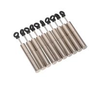 DECOMELODY 10 Pezzi Ammortizzatori Porta con Chiusura Morbida per Ante Armadio e Cassetti Cucina Tamponi Smorzatori Silenziosi per Mobili Buffer di Chiusura Lenta e Sicura Facili da