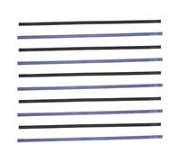 DECOMELODY 10 Pezzi Nastro Protettivo per Racchetta da Pong Autoadesivo Nero e Blu Protezione Urti e Collisions per Paddle Facile da Applicare e Rimuovere Grip Confortevole e Resistente