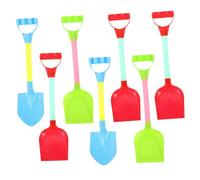 DECOMELODY 10 pezzi Plastica Dura con Manico Badile Multifunzione per Neve e Sabbia Giocattolo da Spiaggia e Giardino Resistente per Attività all Aperto Colore Casuale Colore Casuale
