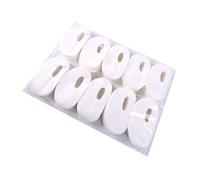 DECOMELODY 1000 pezzi Maschere Occhi in Carta Cotone Forma di Occhio Allungato Ultra Sottili per Cura Occhi Fai da Te per Trattamenti Notturni Antirughe e Riduzione Occhiaie