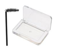 DECOMELODY 1set Sapone Per Sopracciglia Gel Fissante Per Sopracciglia Senza Profumo Per Styling Naturale e Duraturo Scatola Acrilica Trasparente Per Trucco e Bellezza