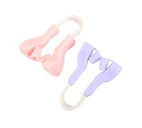 DECOMELODY 2 pezzi Clip per Naso in Silicone Correttore Ergonomico per Ponte Nasale Sollevatore e Modellatore Naso per Adulti Design per Affinare e Raddrizzare Ostruire