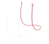 DECOMELODY 2 pezzi Cordino per Tappi Orecchie in Silicone Morbido con Punte Rimovibili Laccio Flessibile Antismarrimento per Sport Viaggio e Ufficio Sicurezza e Comfort Prolungato