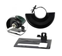 DECOMELODY 2 Pezzi Supporto Regolabile e Protezione per Smerigliatrice Angolare Accessori Angolari in Resistente Kit con Copertura Sicurezza per Lavorazioni Precisione e Protezione