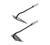 DECOMELODY 2 Pezzi Zappette da in Resistente Ergonomico per Diserbo e Piantagione Strumenti Portatili Leggeri per e Giardinaggio all