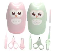 DECOMELODY 2 set Kit Tagliaunghie Ragazzo Ragazza con Forbicine Sicurezza e Unghie per Custodia Robusta e Colorata per Dita e Piedi Delicati del Ragazzo Ragazza