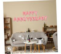 DECOMELODY 2 Set Palloncini Buon Alluminio per Decorazioni Feste Nuziali Gonfiaggio Rapido Riutilizzabili Kit Completo per Atmosfera Festosa