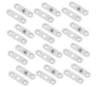 DECOMELODY 20 pezzi Cerniere Nascoste per Mobili Acciaio Inox Rotanti Cerniere Perno Superiore e Inferiore per Porte e Finestre Design per Installazione Facile e Aspetto Migliorato