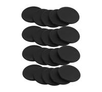 DECOMELODY 20 Pezzi Copritestina per Stetoscopio in Silicone Nero Custodia Protettiva Resistente e Aderente per Prolungare Durata e Protezione del Fonendoscopio
