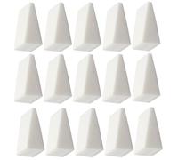 DECOMELODY 20 pezzi Spugnetta Gradiente Unghie Piccola Morbida e Assorbente per Manicure Colorata e Strumento Multifunzionale Portatile per Nail Art e Make Up