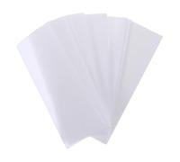 DECOMELODY 200 Strisce Depilatorie Non Tessuto Bianco Carta Cerata per Depilazione Unisex Uso Professionale e Domestico per Braccia Gambe Ascelle e Bikini